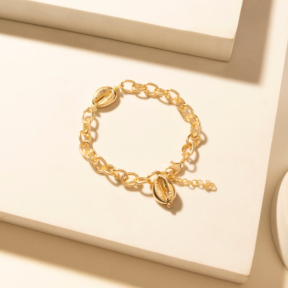 Myra Palomino Shine Stack Bracelet in Frost Green - PhishStones Products