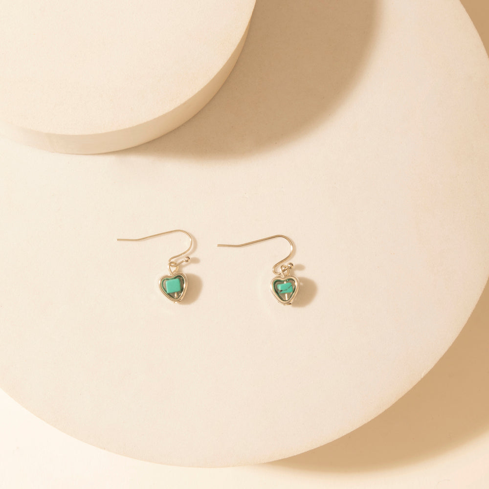 Myra Prairie Trinket Earrings Set in Saddle Silver - PhishStones Products