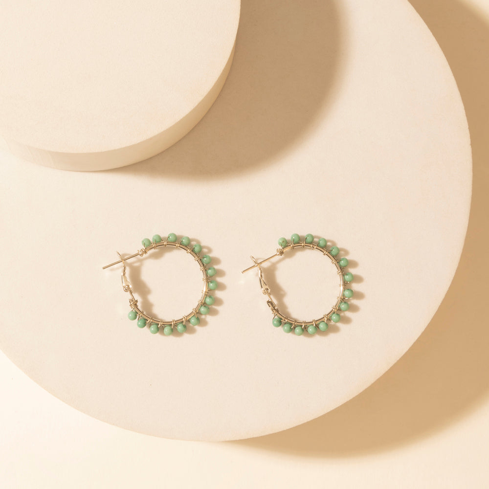 Myra Prairie Trinket Earrings Set in Saddle Silver - PhishStones Products