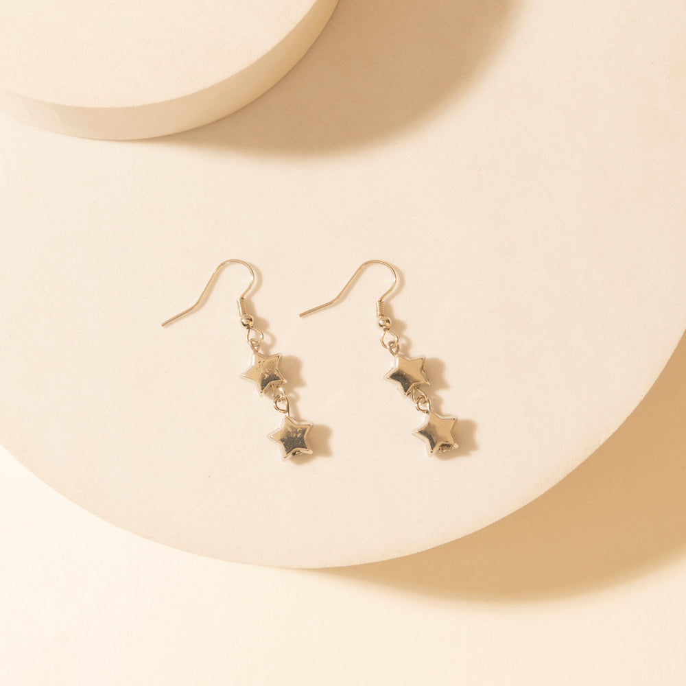 Myra Prairie Trinket Earrings Set in Saddle Silver - PhishStones Products