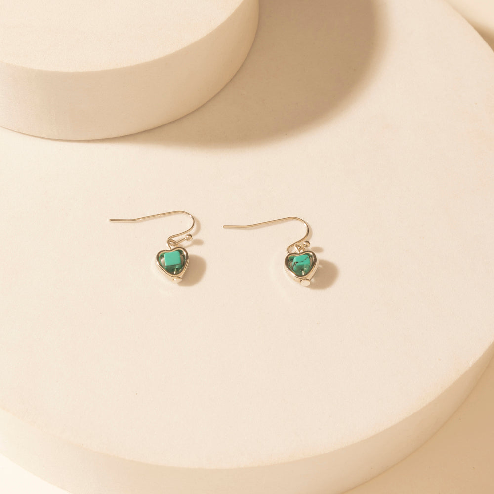 Myra Prairie Trinket Earrings Set in Saddle Silver - PhishStones Products