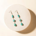 Myra Rio Rodeo Teardrop Earrings in Lagoon Turquoise - PhishStones Products