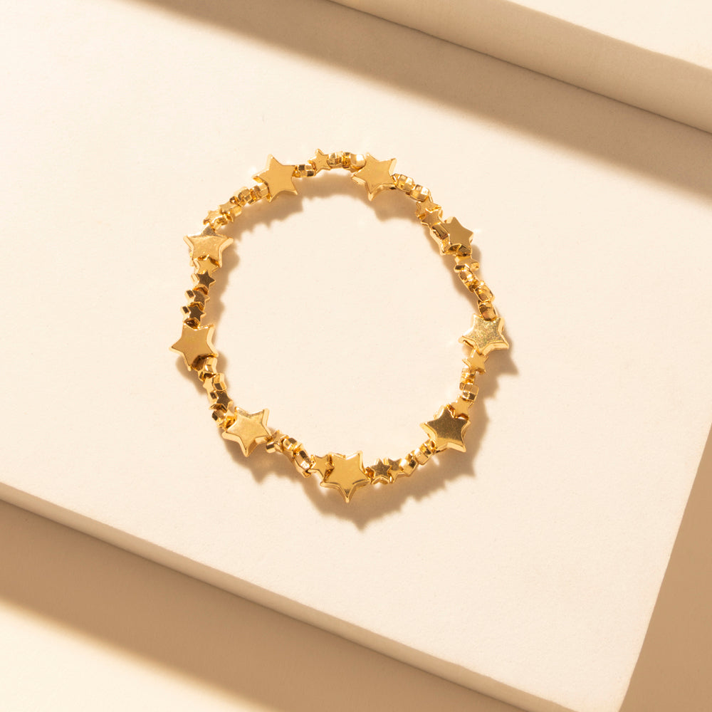 Myra Sunset Aire Stack Bracelet in Golden Flame - PhishStones Products