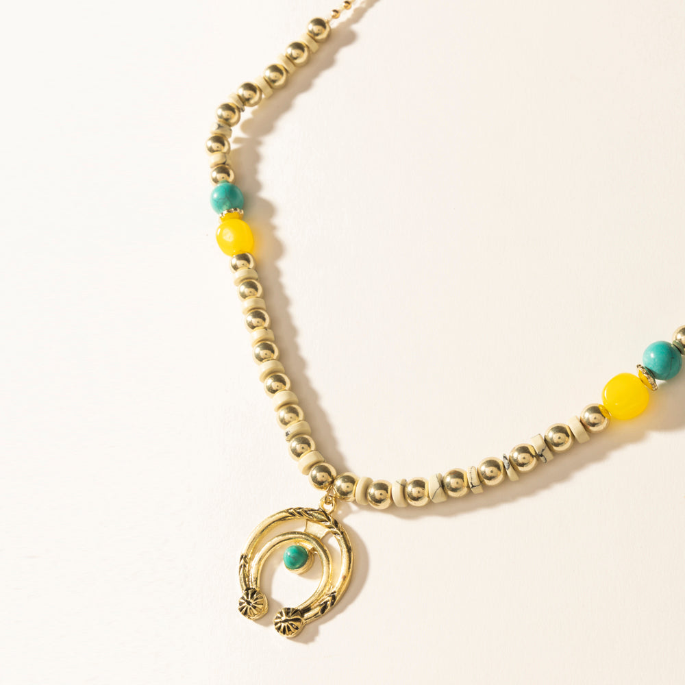 Myra Sunshine Naja Necklace in High Noon - PhishStones Products