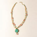 Myra Wild Posy Necklace in Sherbet Sunset - PhishStones Products