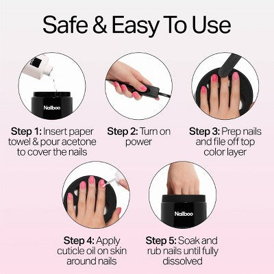 Nailboo Magic Manicure Remover - New - PhishStones Products