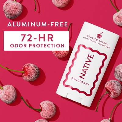 Native Holiday Limited Edition Aluminum - Free Deodorant Frosted Cherry 2.65oz - New - PhishStones Products
