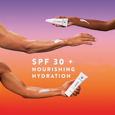Native Mineral Face Lotion Unscented SPF 30 1.7 fl oz - Imperfect Box - PhishStones Products