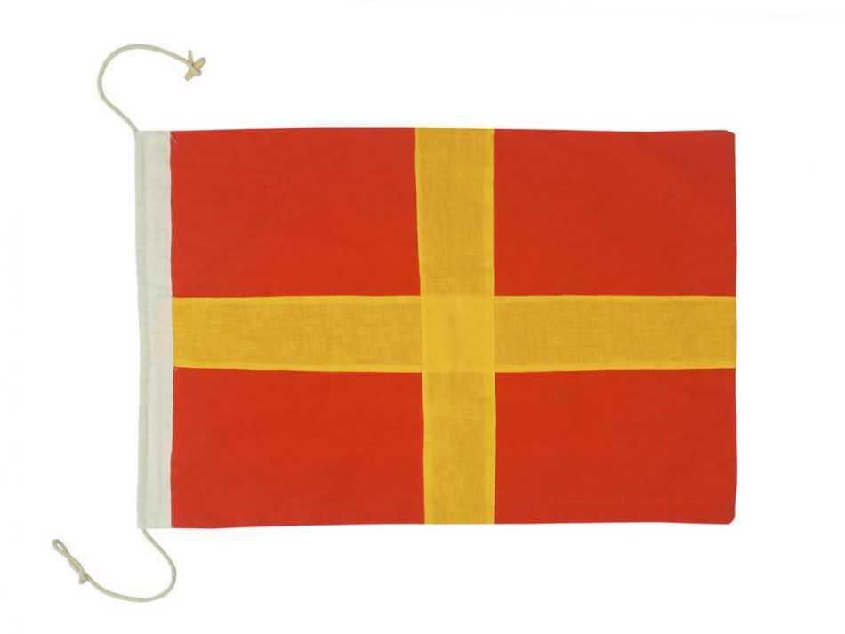 Set of 36 - Decorative Cloth Nautical Alphabet and Number Flags 20""