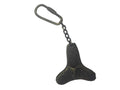 Antique Gold Cast Iron Propeller Key Chain 5""