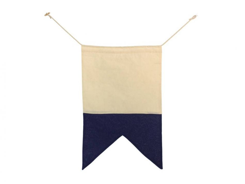 Letter A Cloth Nautical Alphabet Flag Decoration 20""