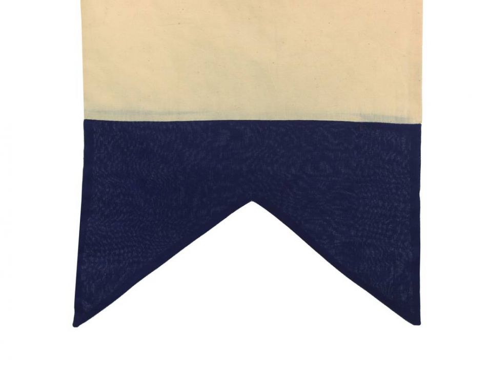 Letter A Cloth Nautical Alphabet Flag Decoration 20""