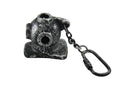 Antique Silver Cast Iron Diver Helmet Key Chain 5""