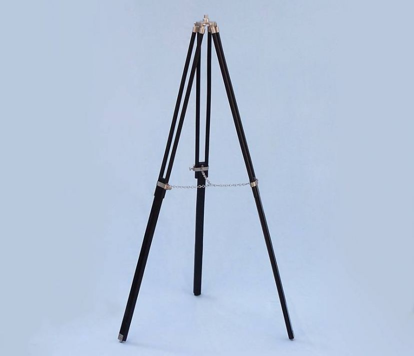 Floor Standing Brushed Nickel Anchormaster Telescope 50""