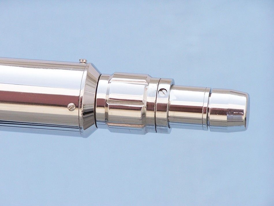 Floor Standing Chrome Anchormaster Telescope 65""