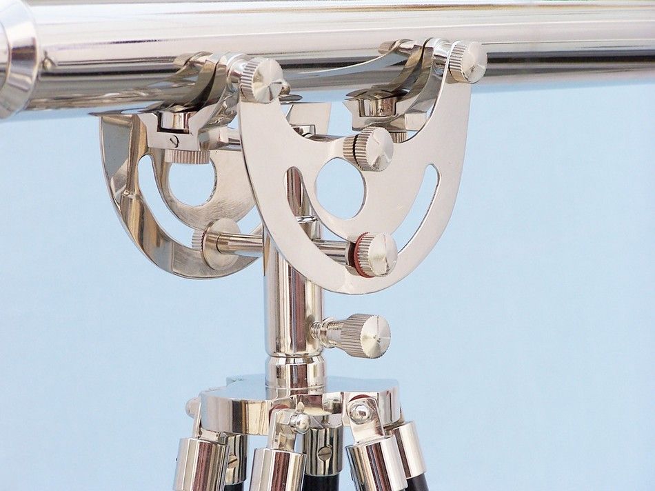Floor Standing Chrome Anchormaster Telescope 65""