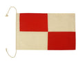Letter U Cloth Nautical Alphabet Flag Decoration 20""