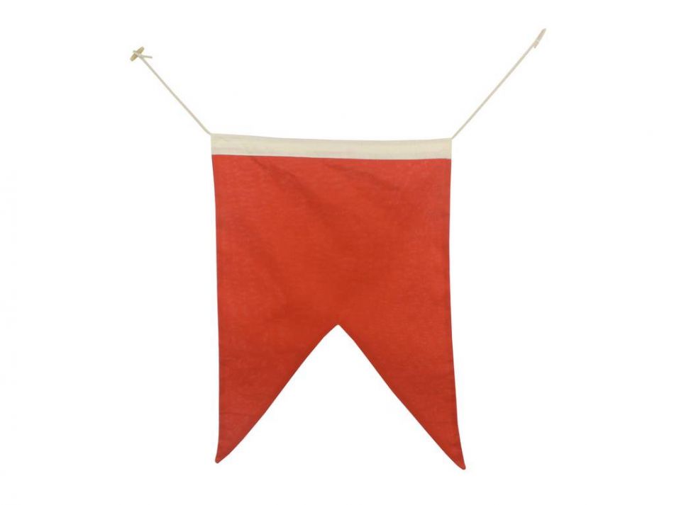 Letter B Cloth Nautical Alphabet Flag Decoration 20""