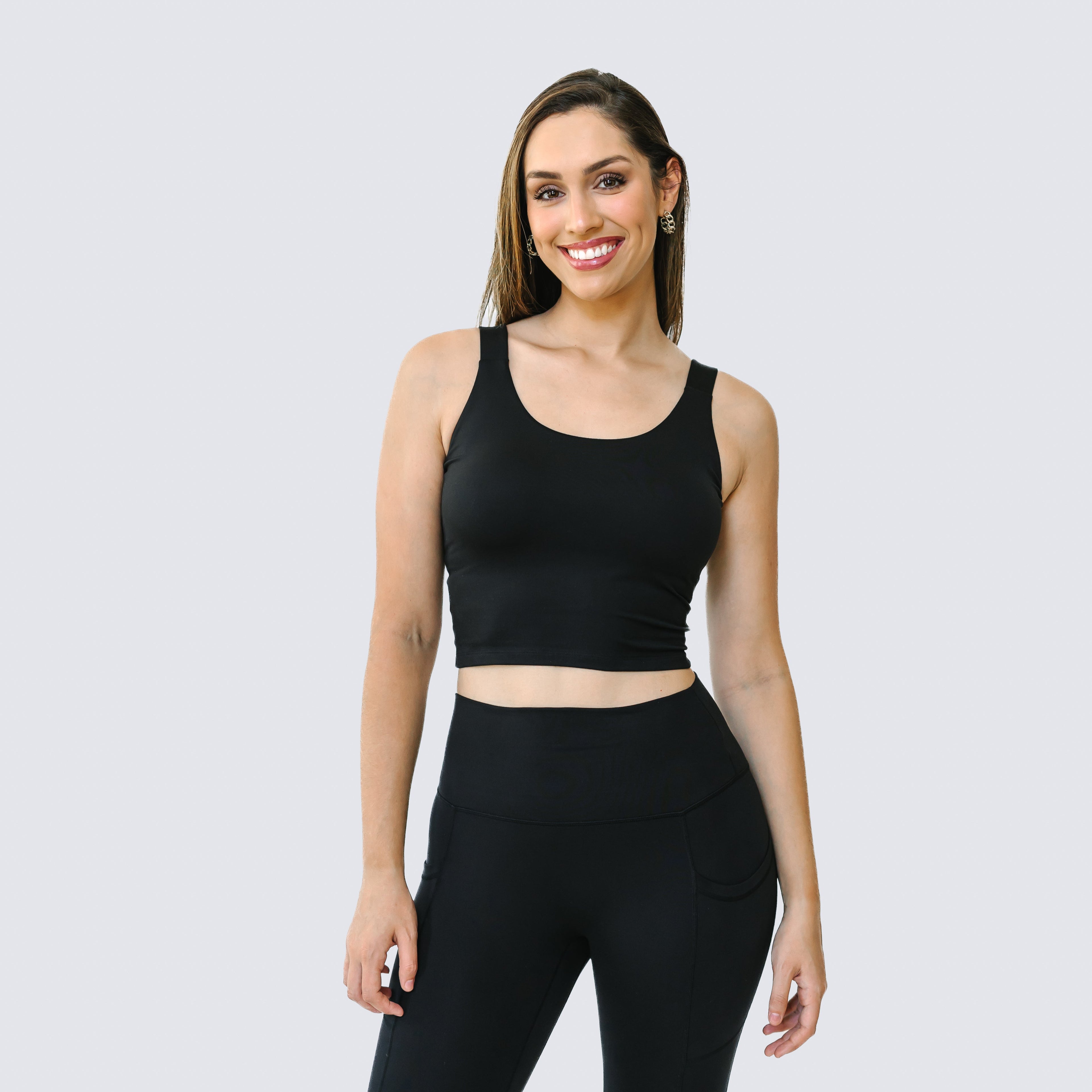 SoftLuxe Long Crop Top - Final Sale