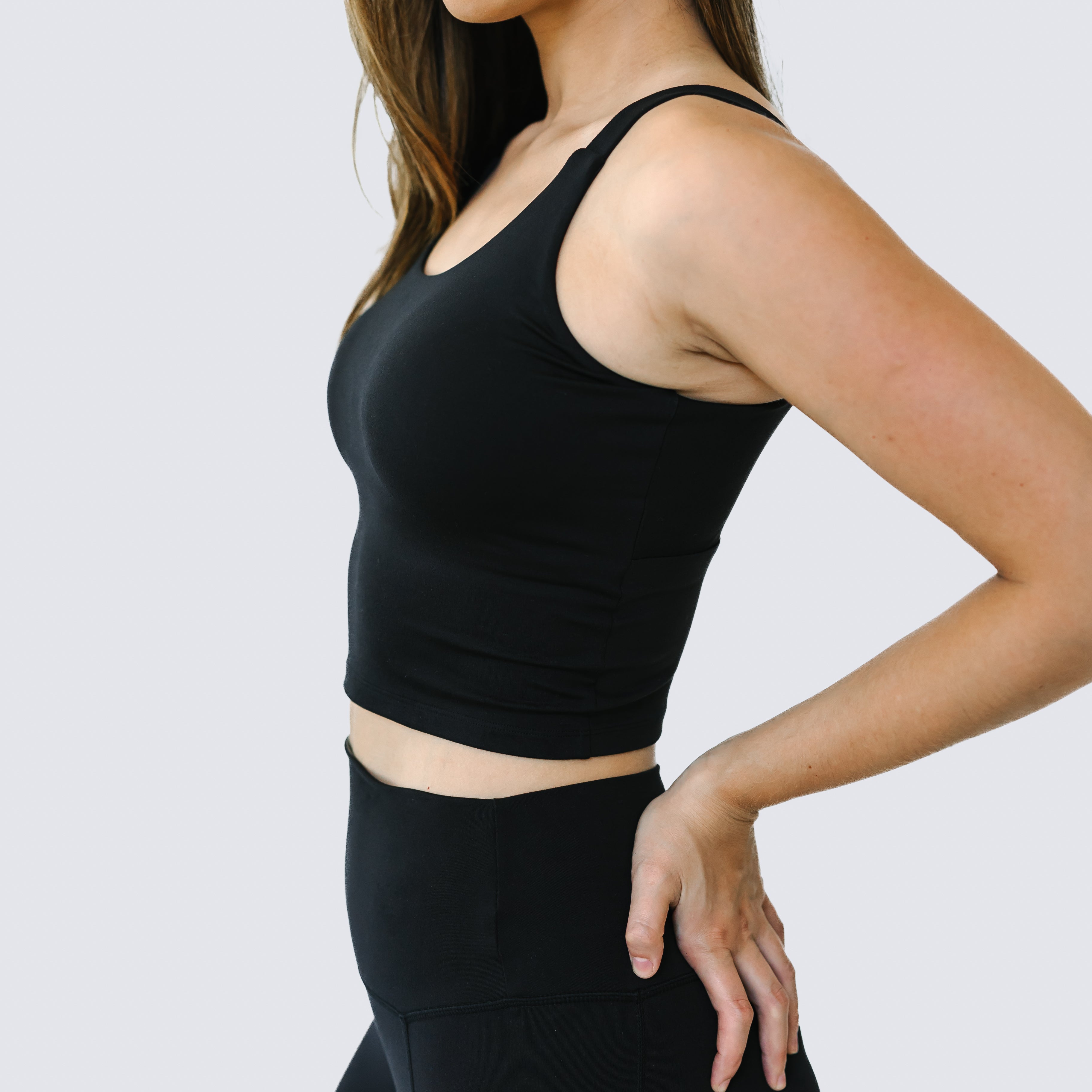 SoftLuxe Long Crop Top - Final Sale