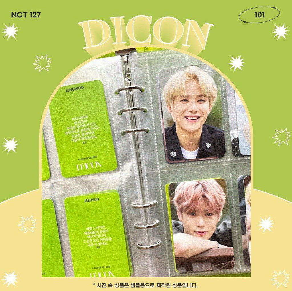 NCT127 D-Icon (Dicon) Photocard 101: Custom Book