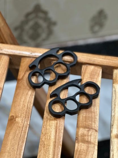 New Premium (2pcs)Hand Casted Black knuckle - PhishStones Products