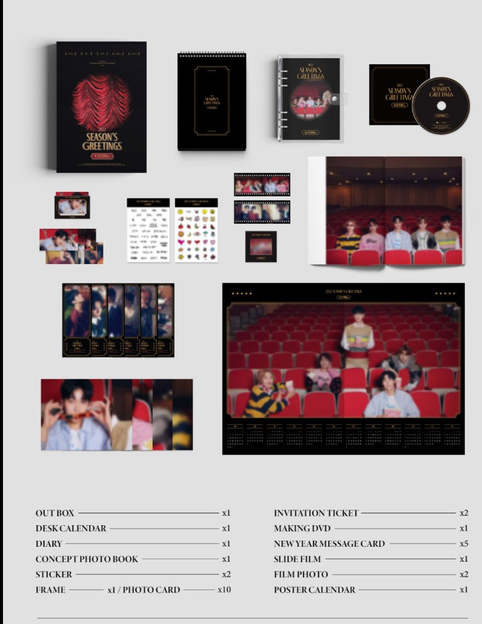 N.Flying 2022 Official Season's Greetings