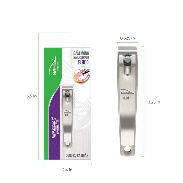 Nghia - B-901 Straight Blade Large Nail Clipper