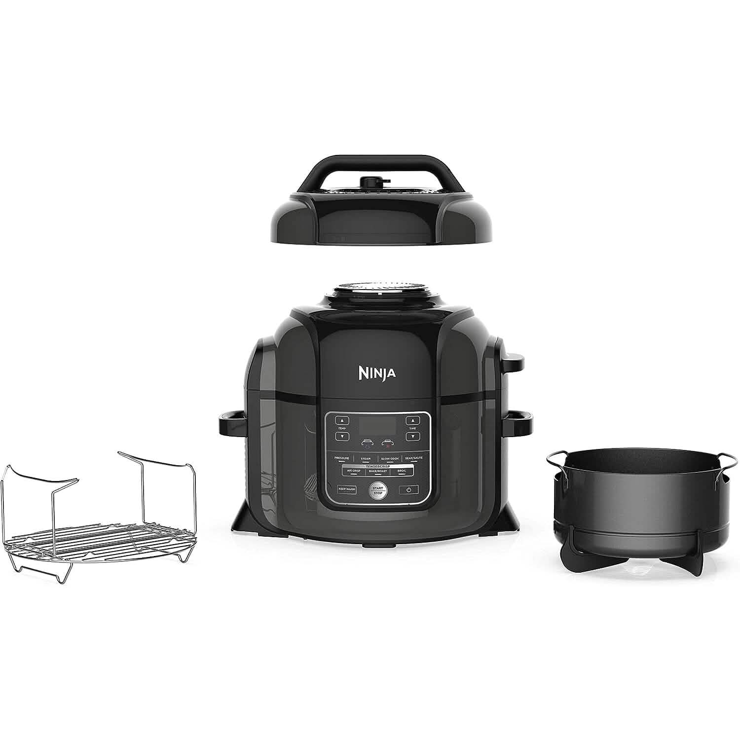 Ninja Pressure Cookers & Canners, 6.5 qt, Black (Refurbished) - PhishStones Products