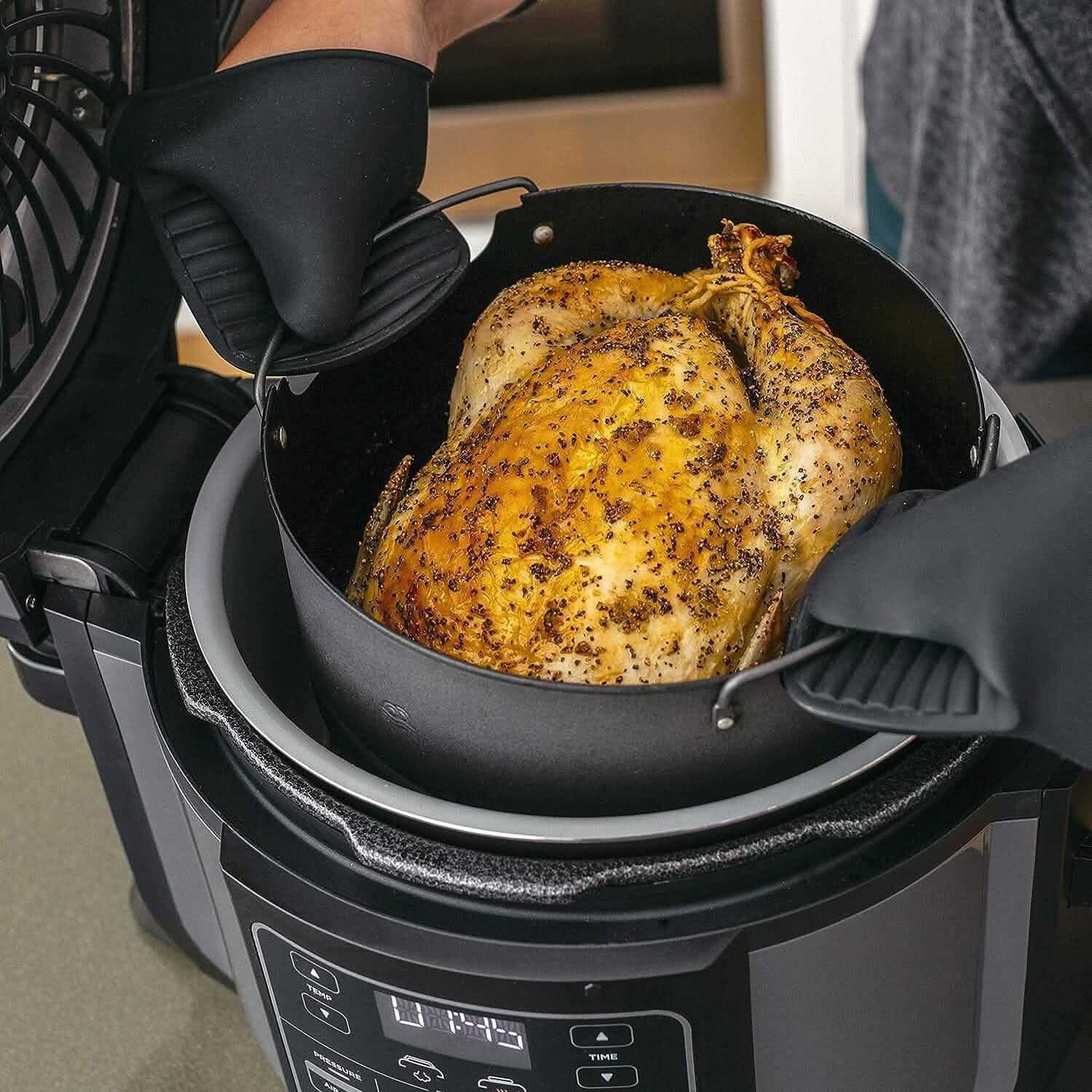 Ninja Pressure Cookers & Canners, 6.5 qt, Black (Refurbished) - PhishStones Products