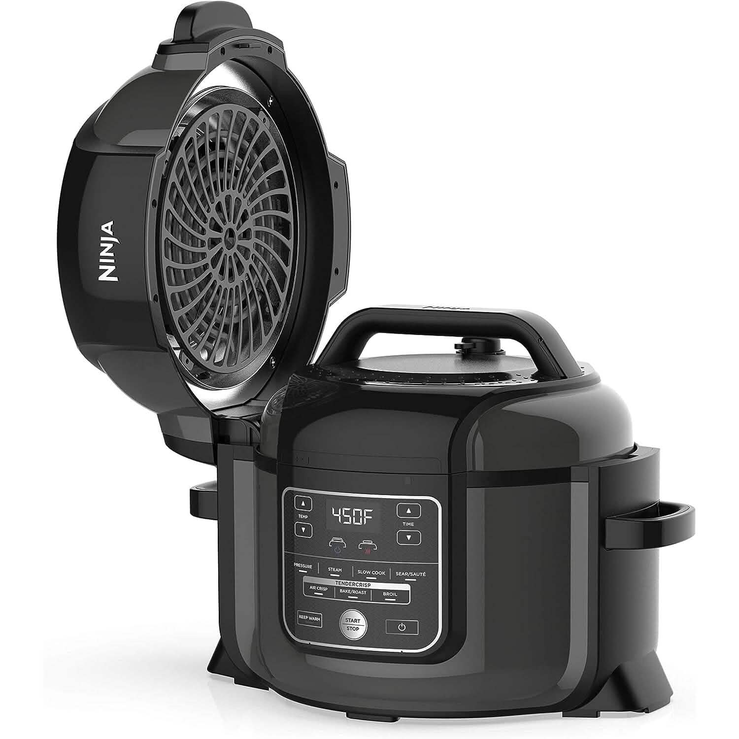 Ninja Pressure Cookers & Canners, 6.5 qt, Black (Refurbished) - PhishStones Products