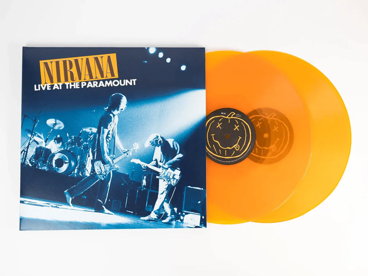 Nirvana - Live At The Paramount (Transparent Orange Vinyl) (2 LP) - PhishStones Products
