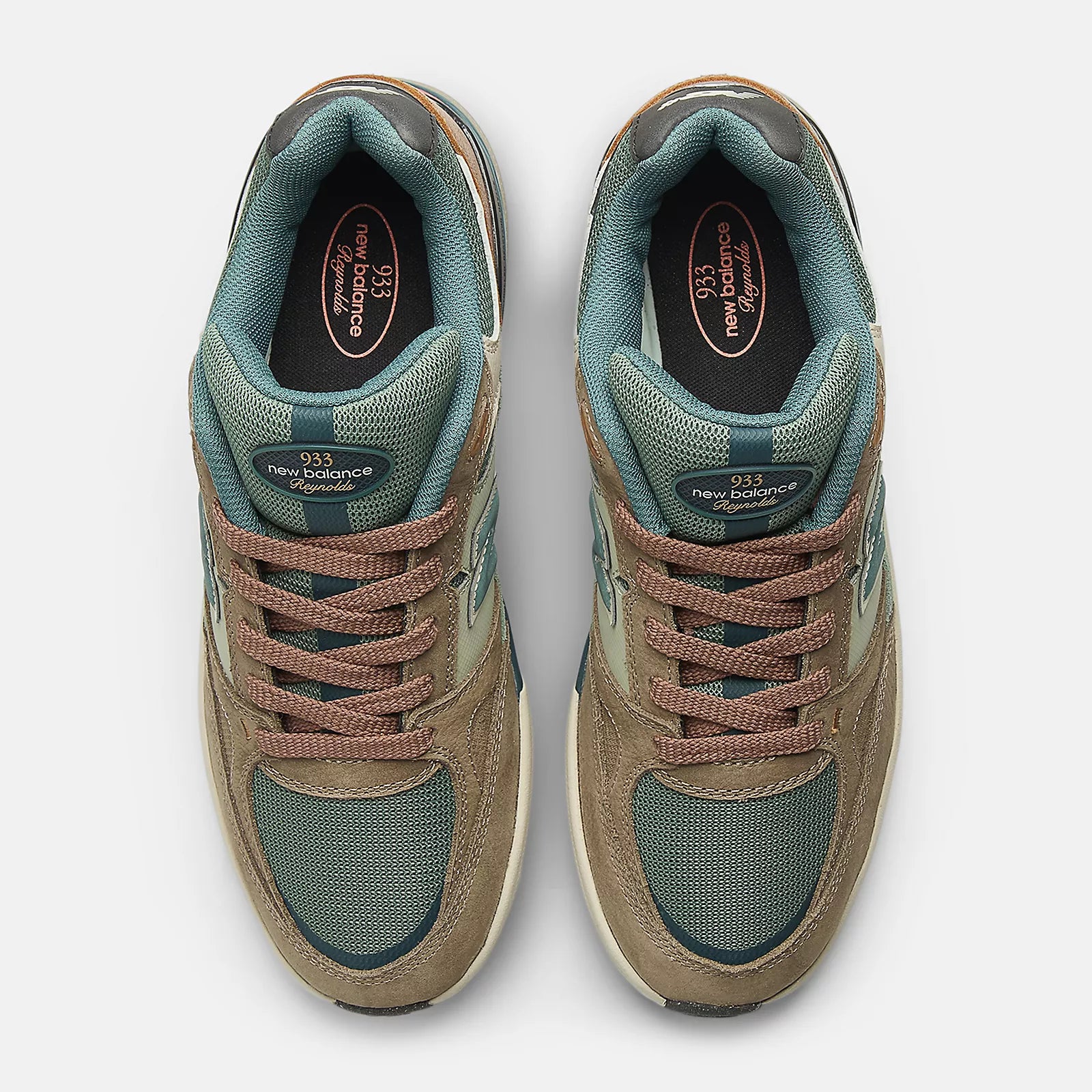 New Balance Shoes Numeric Andrew Reynolds 933 - Mushroom/New Spruce