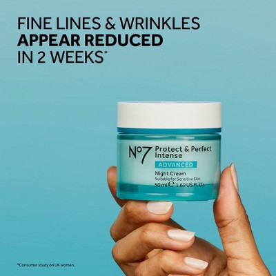 No7 Protect & Perfect Intense Advanced Moisturizing Night Cream 1.69 fl oz - Missing Box - PhishStones Products