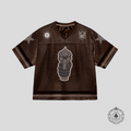 Bravest Studio 911 Football Jersey in Brown