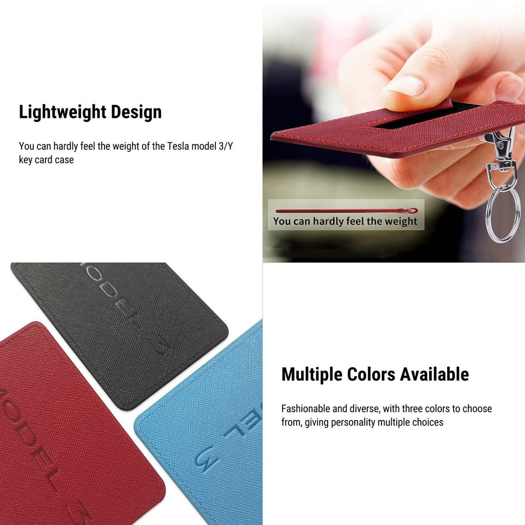 Non-Slip Wear Key Card Cover for Tesla