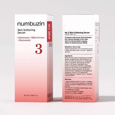 numbuzin No.3 Skin Softening Serum 1.69 fl oz - Imperfect Box - PhishStones Products