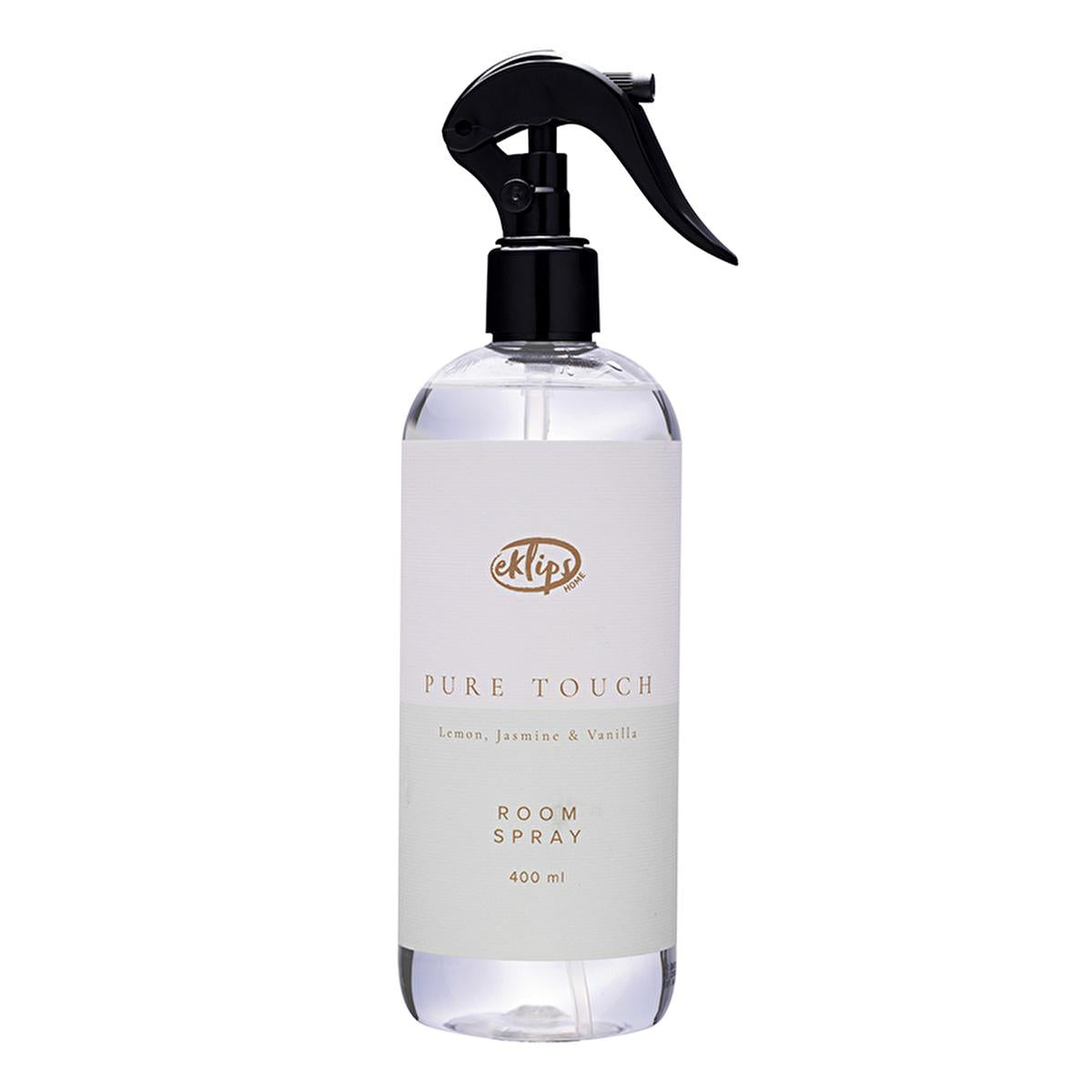 Eklips Home Pure Touch Air Freshener Spray - 400ml, Soft Powder Scent for a Fresh Home Environment