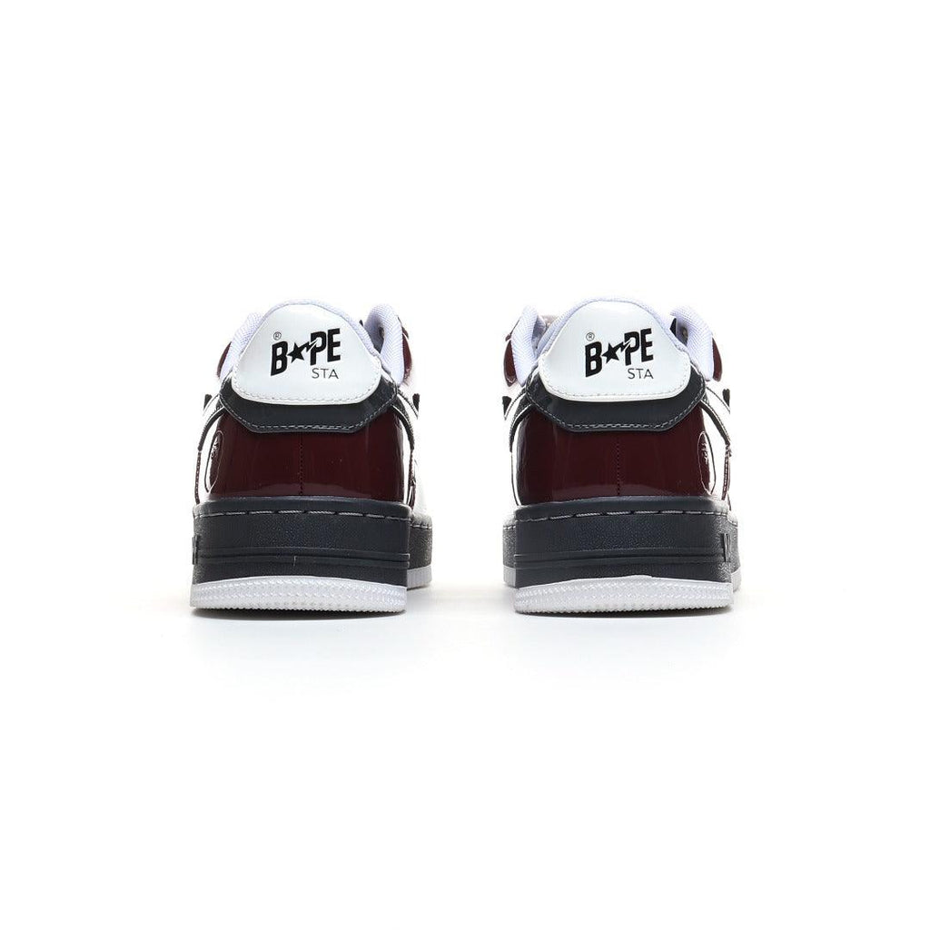 A Bathing Ape Bape Sta 'Nostalgic Burgundy Grey'