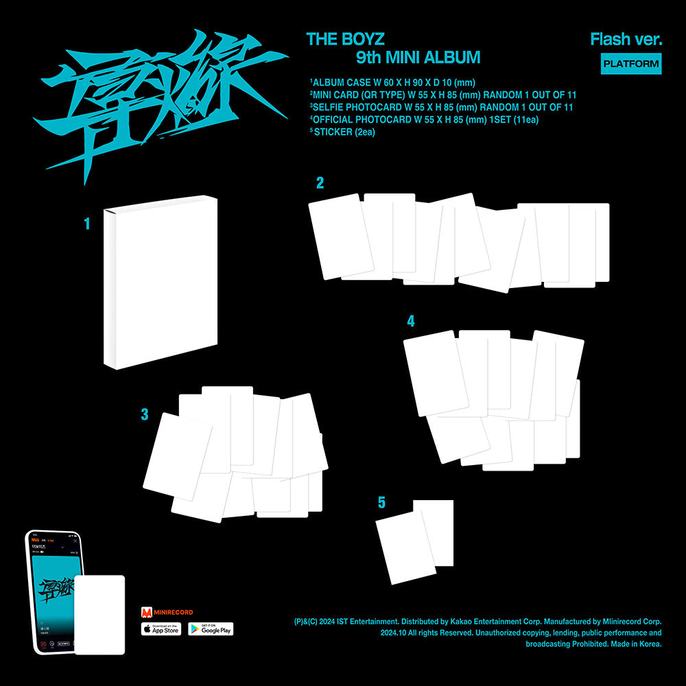 The Boyz 9th Mini Album - Trigger