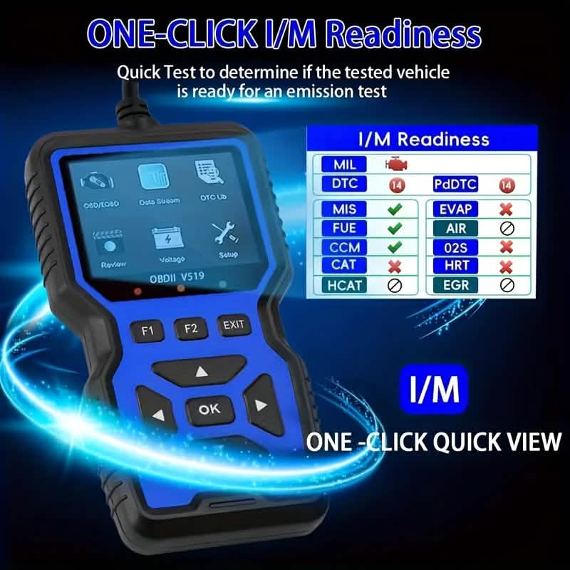 OBD2 Engine Diagnostic Tool – Universal Code Reader (Blue) - PhishStones Products