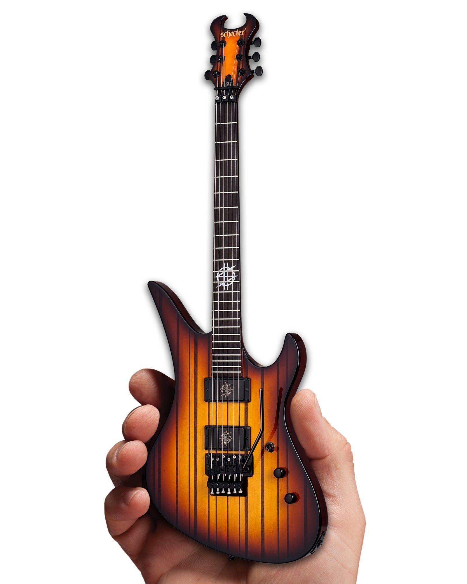 Officially Licensed Synyster Gates FR USA Signature Schecter Mini Guitar from Avenged Sevenfold - PhishStones Products