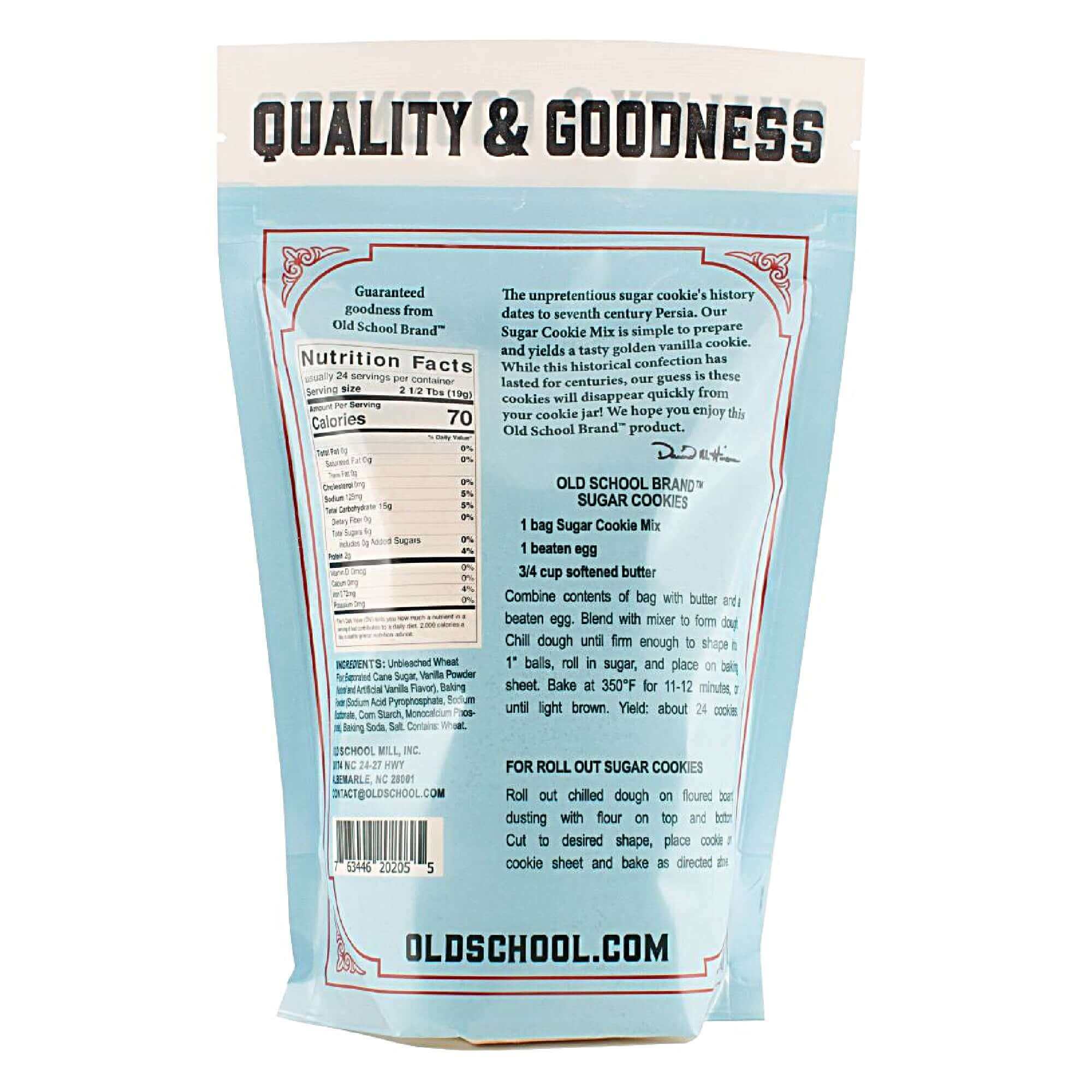 Old School Brand Sugar Cookie Mix