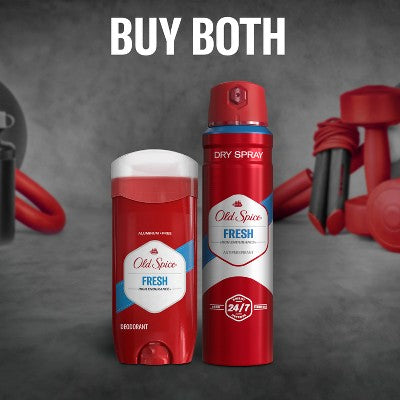 Old Spice Men's Deodorant Legendary Fragrance Fresh 3.4oz/3pk - New - PhishStones Products