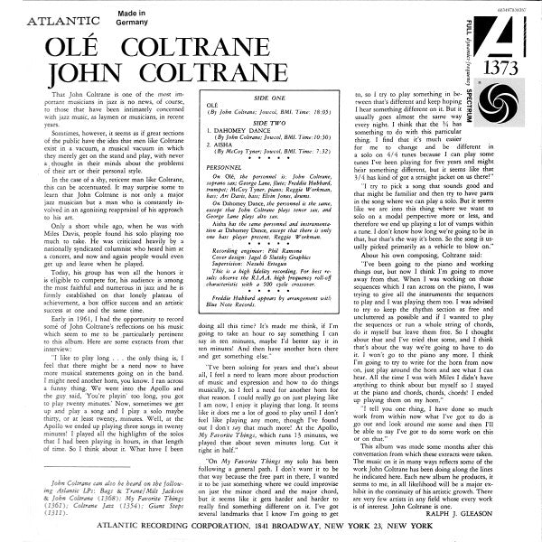  - Olé Coltrane | Mint (M) Mint (M) - PhishStones Products
