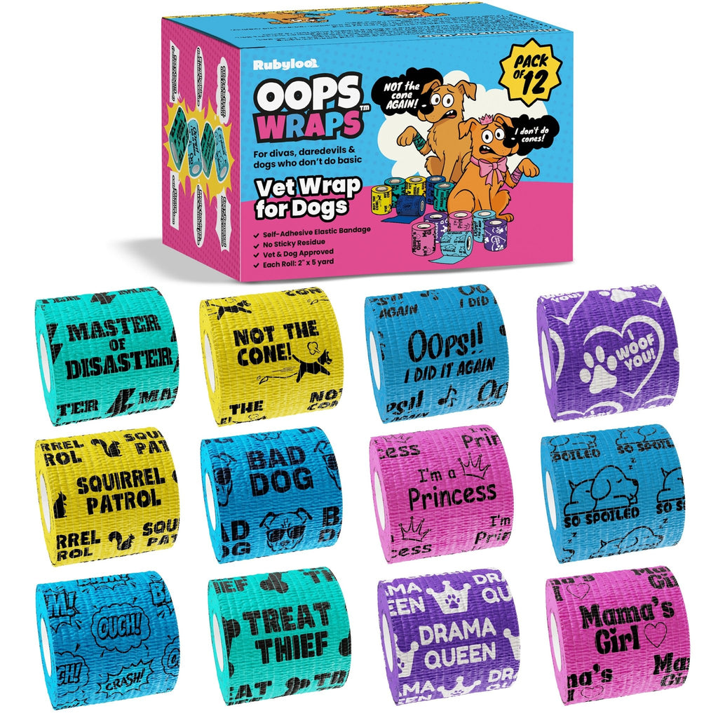 Oops Wraps™ Non - Stick Wrap for Dogs - PhishStones Products