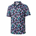 Motley Leaf Men's Dry Fit Golf Polo Shirt Moisture Wicking Size XL