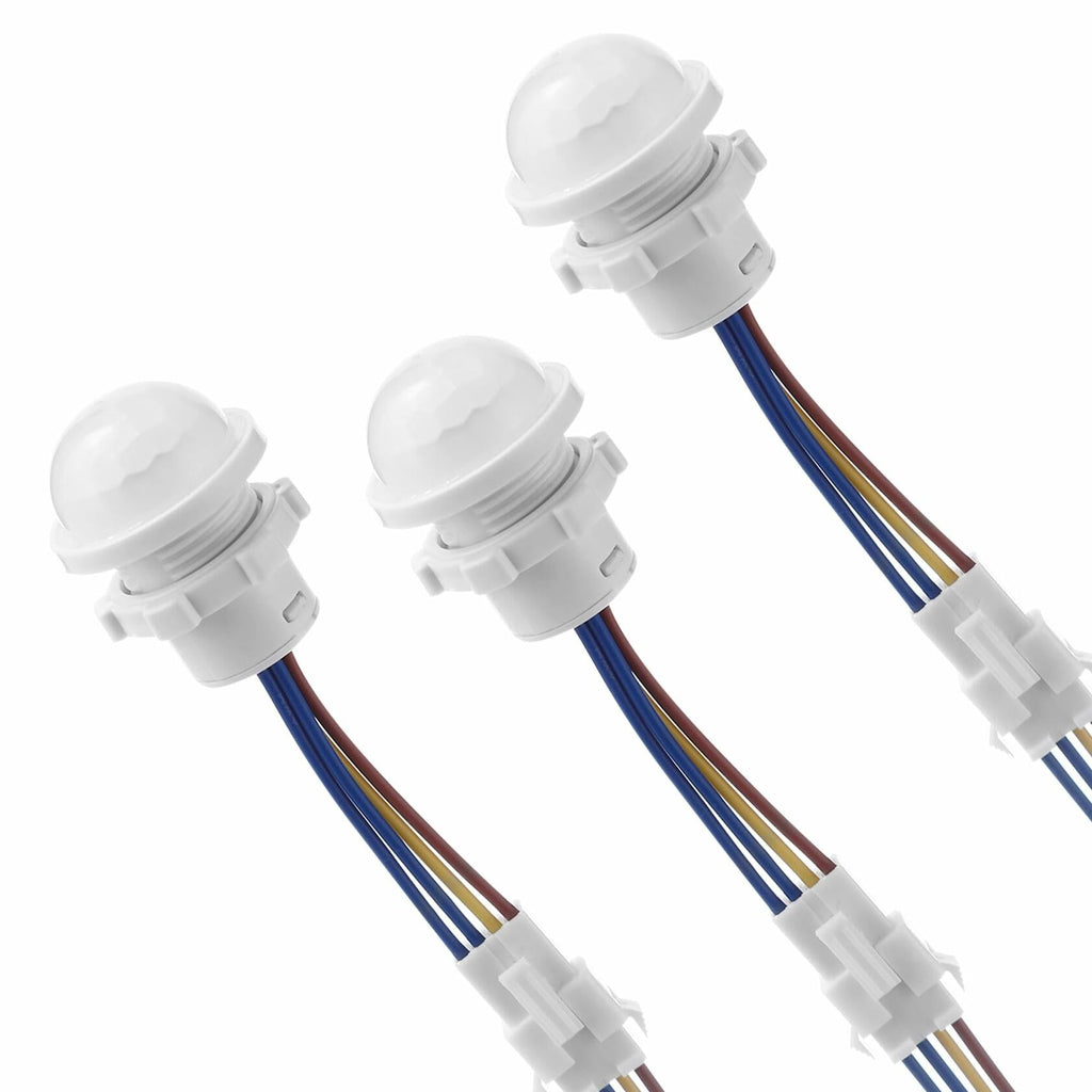 3 Pack Motion Sensor Switch PIR Smart Detection 85-265V 40W Ceiling Wall Mount