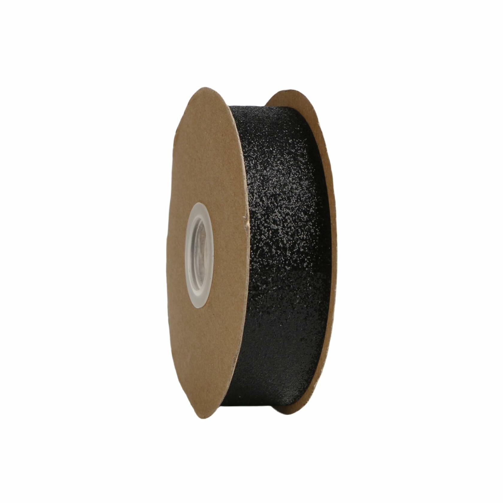 Meseey Glitter Ribbon 7/8 Inch x 25 Yards Sparkle Ribbon for Homecoming Mums