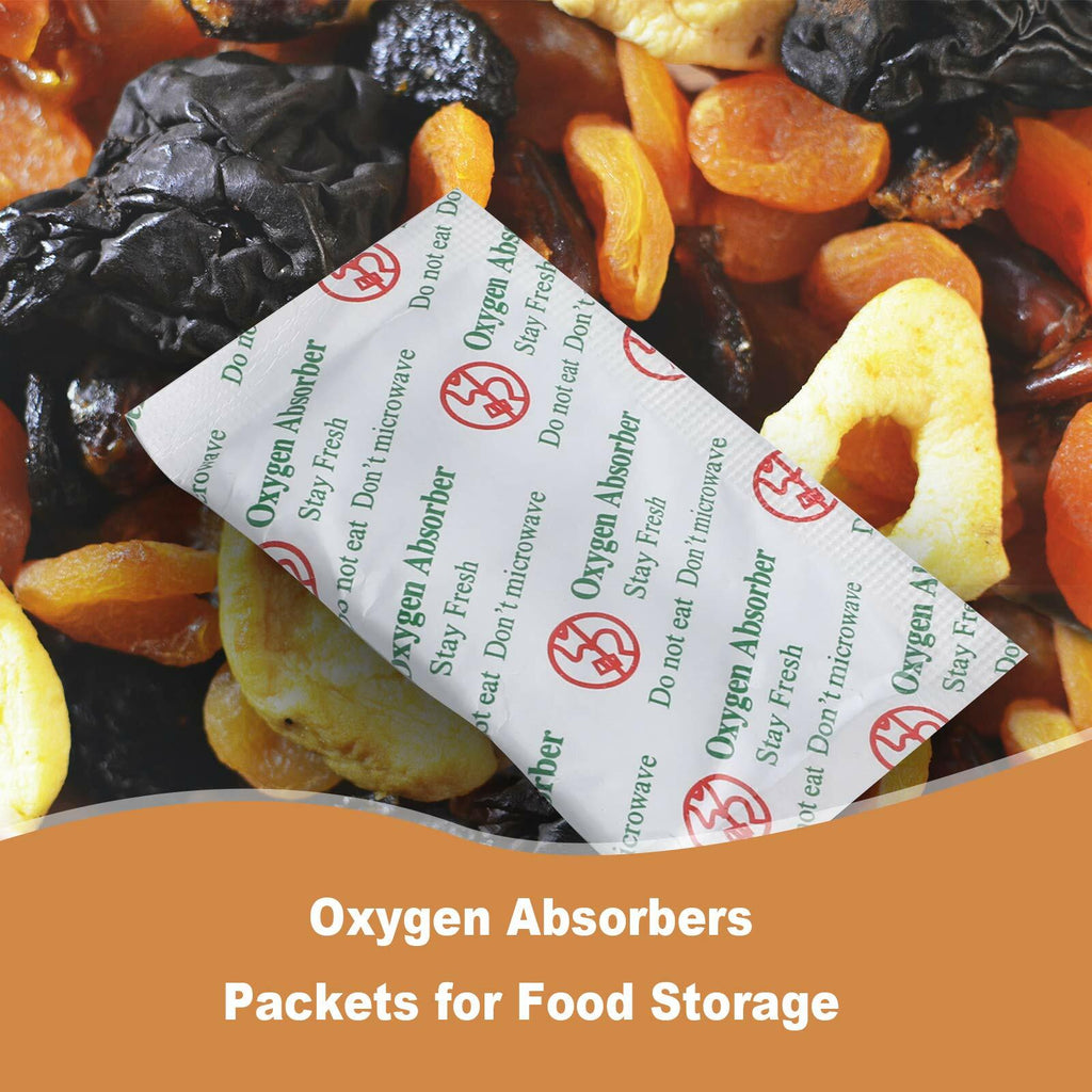 WVacFre Oxygen Absorbers 50cc Green Food Grade 200 Pack